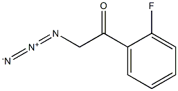 2-azido-1-(2-fluorophenyl)ethanone Struktur