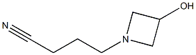 4-(3-hydroxyazetidin-1-yl)butanenitrile Struktur