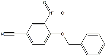 4-(benzyloxy)-3-nitrobenzonitrile Struktur