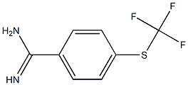 4-(trifluoromethylthio)benzamidine Struktur