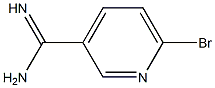 6-bromopyridine-3-carboxamidine Struktur