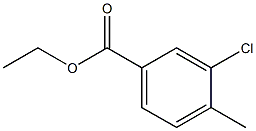 ethyl 3-chloro-4-methylbenzoate Struktur