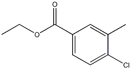 ethyl 4-chloro-3-methylbenzoate Struktur