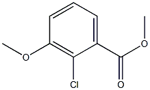 methyl 2-chloro-3-methoxybenzoate Struktur