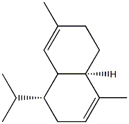 (4R,8aR)-1,6-dimethyl-4-propan-2-yl-3,4,4a,7,8,8a-hexahydronaphthalene Struktur