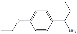 1-(4-Ethoxyphenyl)propan-1-amine Struktur