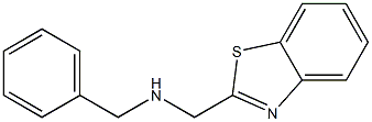 (1,3-benzothiazol-2-ylmethyl)(benzyl)amine Struktur