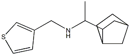 (1-{bicyclo[2.2.1]heptan-2-yl}ethyl)(thiophen-3-ylmethyl)amine Struktur