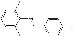 (2,6-difluorophenyl)(4-fluorophenyl)methylamine Struktur