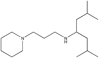 (2,6-dimethylheptan-4-yl)[3-(piperidin-1-yl)propyl]amine Struktur