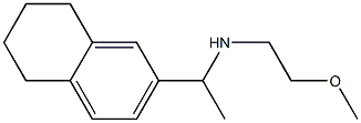 (2-methoxyethyl)[1-(5,6,7,8-tetrahydronaphthalen-2-yl)ethyl]amine Struktur