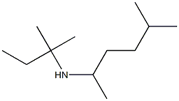 (2-methylbutan-2-yl)(5-methylhexan-2-yl)amine Struktur