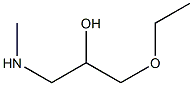 (3-ethoxy-2-hydroxypropyl)(methyl)amine Struktur