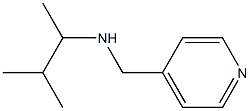 (3-methylbutan-2-yl)(pyridin-4-ylmethyl)amine Struktur