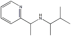 (3-methylbutan-2-yl)[1-(pyridin-2-yl)ethyl]amine Struktur