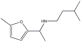 (3-methylbutyl)[1-(5-methylfuran-2-yl)ethyl]amine Struktur