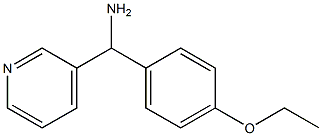 (4-ethoxyphenyl)(pyridin-3-yl)methanamine Struktur