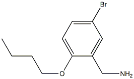 (5-bromo-2-butoxyphenyl)methanamine Struktur