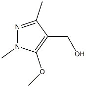 (5-methoxy-1,3-dimethyl-1H-pyrazol-4-yl)methanol Struktur