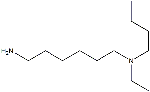 (6-aminohexyl)(butyl)ethylamine Struktur