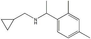 (cyclopropylmethyl)[1-(2,4-dimethylphenyl)ethyl]amine Struktur