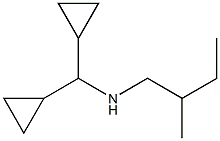 (dicyclopropylmethyl)(2-methylbutyl)amine Struktur