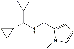 (dicyclopropylmethyl)[(1-methyl-1H-pyrrol-2-yl)methyl]amine Struktur