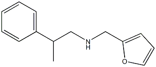 (furan-2-ylmethyl)(2-phenylpropyl)amine Struktur