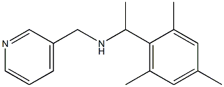 (pyridin-3-ylmethyl)[1-(2,4,6-trimethylphenyl)ethyl]amine Struktur