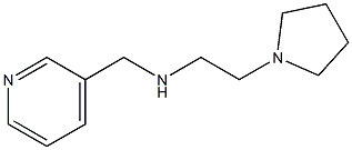 (pyridin-3-ylmethyl)[2-(pyrrolidin-1-yl)ethyl]amine Struktur