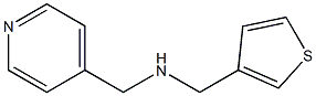 (pyridin-4-ylmethyl)(thiophen-3-ylmethyl)amine Struktur