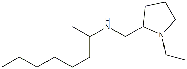 [(1-ethylpyrrolidin-2-yl)methyl](octan-2-yl)amine Struktur