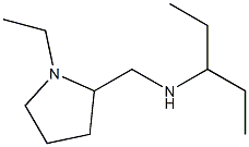 [(1-ethylpyrrolidin-2-yl)methyl](pentan-3-yl)amine Struktur