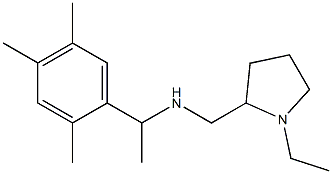 [(1-ethylpyrrolidin-2-yl)methyl][1-(2,4,5-trimethylphenyl)ethyl]amine Struktur