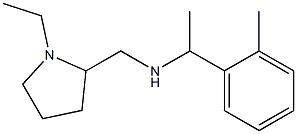 [(1-ethylpyrrolidin-2-yl)methyl][1-(2-methylphenyl)ethyl]amine Struktur