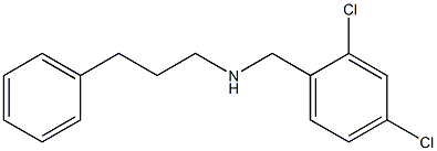 [(2,4-dichlorophenyl)methyl](3-phenylpropyl)amine Struktur