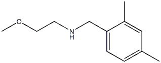 [(2,4-dimethylphenyl)methyl](2-methoxyethyl)amine Struktur