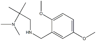 [(2,5-dimethoxyphenyl)methyl][2-(dimethylamino)-2-methylpropyl]amine Struktur