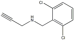 [(2,6-dichlorophenyl)methyl](prop-2-yn-1-yl)amine Struktur