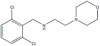 [(2,6-dichlorophenyl)methyl][2-(morpholin-4-yl)ethyl]amine Struktur