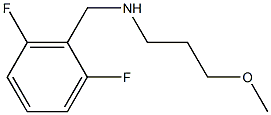 [(2,6-difluorophenyl)methyl](3-methoxypropyl)amine Struktur