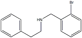 [(2-bromophenyl)methyl](2-phenylethyl)amine Struktur