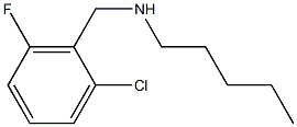 [(2-chloro-6-fluorophenyl)methyl](pentyl)amine Struktur