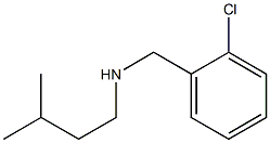 [(2-chlorophenyl)methyl](3-methylbutyl)amine Struktur