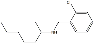 [(2-chlorophenyl)methyl](heptan-2-yl)amine Struktur