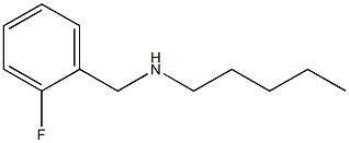 [(2-fluorophenyl)methyl](pentyl)amine Struktur