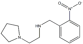 [(2-nitrophenyl)methyl][2-(pyrrolidin-1-yl)ethyl]amine Struktur