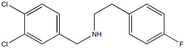 [(3,4-dichlorophenyl)methyl][2-(4-fluorophenyl)ethyl]amine Struktur