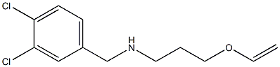 [(3,4-dichlorophenyl)methyl][3-(ethenyloxy)propyl]amine Struktur