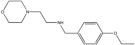 [(4-ethoxyphenyl)methyl][2-(morpholin-4-yl)ethyl]amine Struktur